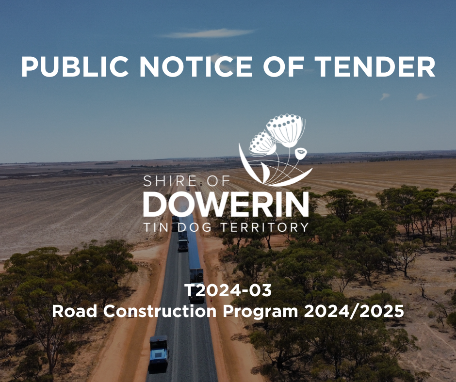 TENDER - T2024-03 ROAD CONSTRUCTION PROGRAM 2024/2025